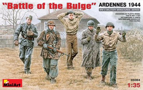 Kampgruppe Peiper - Battle of the Bulge Ardennes - 1944 - 1:35 - Mini Art - 35084
