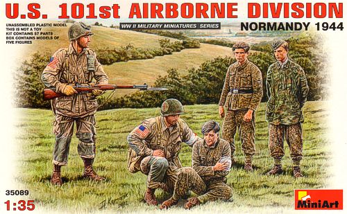 Mini Art - 35089 - U.S. 101st Airborne Division (Normandy 1944) - 1:35
