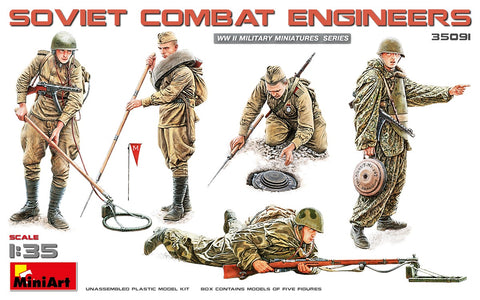 Mini Art - 35091 - Soviet Combat engineers mine-detecting (WWII) - 1:35