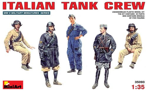 Mini Art - 35093 - Italian (WWII) Tank Crew - 1:35