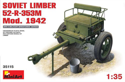 Mini Art - 35115 - Soviet Limber 52-R-353M Mod 1942 - 1:35