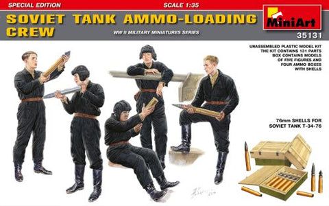 Mini Art - 35131 - Soviet Tank Ammo-Loading Crew - 1:35