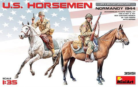 Mini Art - 35151 - U.S. Horseman. Normandy 1944 - 1:35