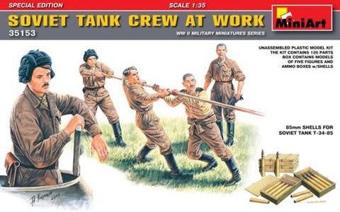 Mini Art - 35153 - Soviet Tank Crew (WWII) at Work - 1:35