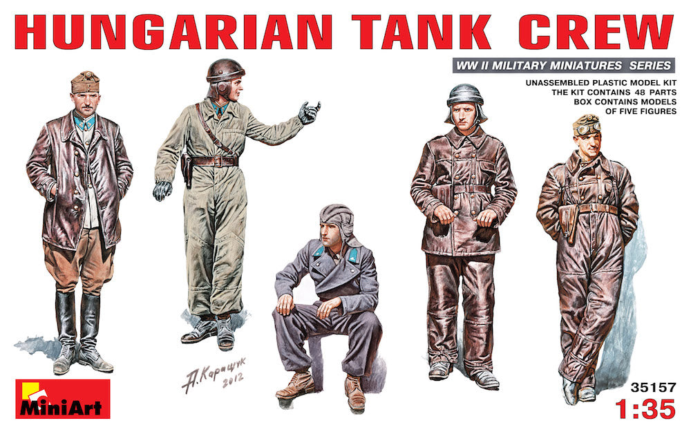 Mini Art - 35157 - Hungarian Tank Crew - 1:35