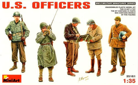 Mini Art - 35161 - U.S. Officers - 1:35