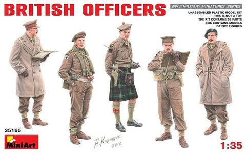 Mini art - 35165 - British Officers - 1:35