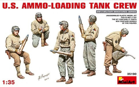 Mini Art - 35190 - U.S. Ammo-Loading Tank Crew (WWII) - 1:35