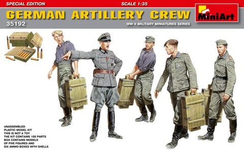 Mini Art - 35192 - German Artillery Crew - Special Edition - 1:35