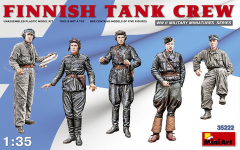 Mini Art - 35222 - Finnish Tank Crew (WWII) - 1:35