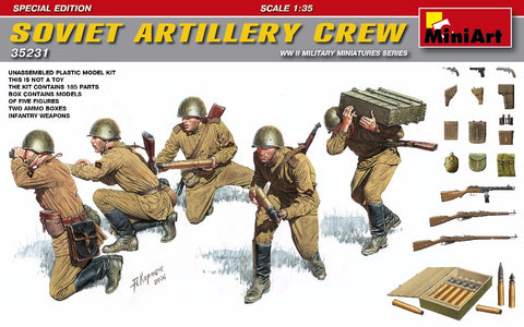 Soviet Artillery Crew (WWII) - 1:35 - Mini Art - 35231 - @