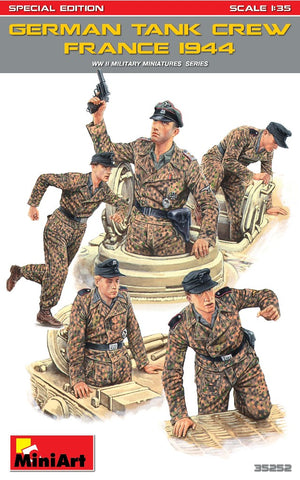 German Tank Crew France 1944 Special Edit. - Mini Art - 35252 - 1:35