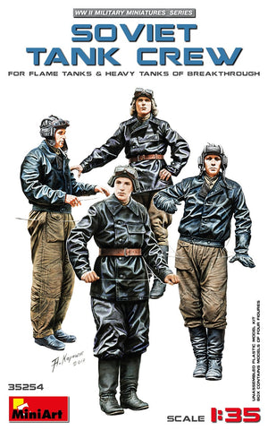 Mini Art - 35254 - Soviet tank crew (WWII) - 1:35