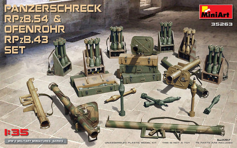 Mini Art - 35263 - Panzerschreck RPzB.54 & Ofenrohr RPzB.43 Set - 1:35