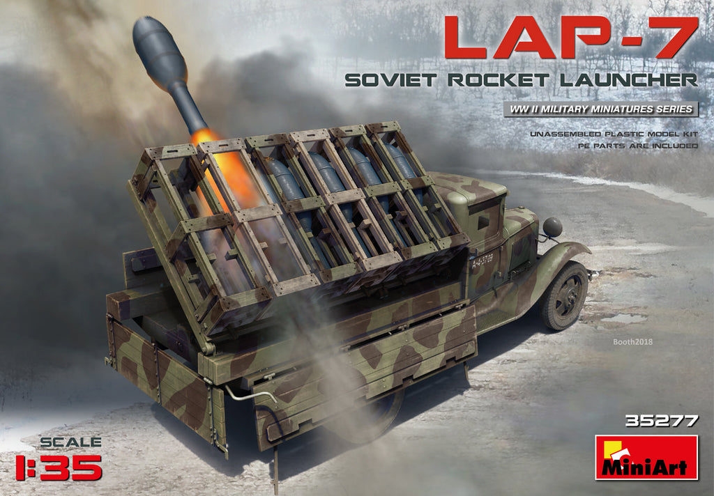 MiniArt - 35277 - Soviet LAP-7 rocket launcher lorry - 1:35