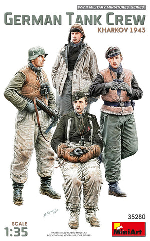 Miniart - 35280 - German tank crew - kharkov 1943