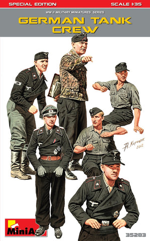 German Tank Crew. Special Edition - 1:35 - Mini Art - 35283 - @