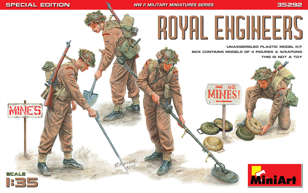 Mini Art - 35292 - ROYAL ENGINEERS. SPECIAL EDITION - 1:35