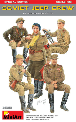 Mini Art - 35313 - SOVIET JEEP CREW. SPECIAL EDITION - 1:35