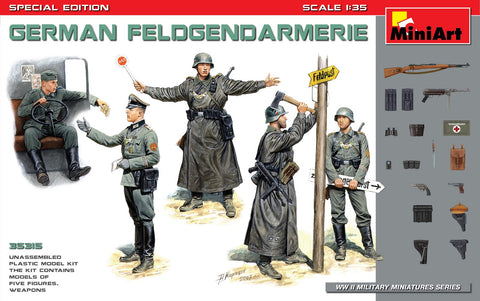 Mini Art - 35315 - German Feldgendarmie. SPECIAL EDITION - 1:35