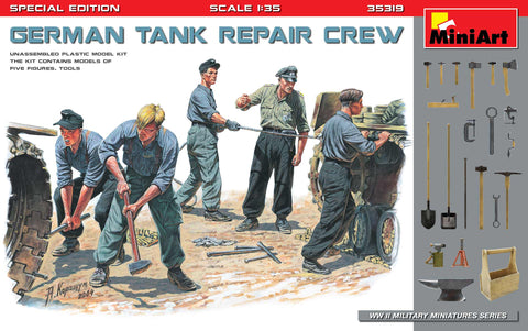 GERMAN TANK REPAIR CREW (WWII). SPECIAL EDITION - Mini Art - 35319 - 1:35