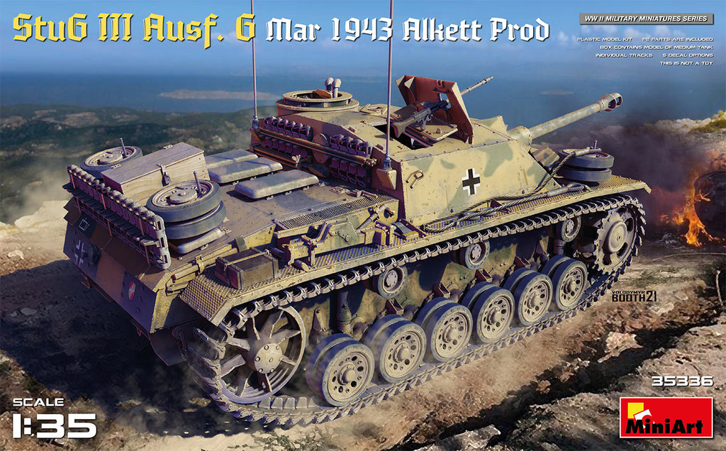 Mini Art - 35336 - StuG III Ausf.G March 1943 Alkett Prod - 1:35