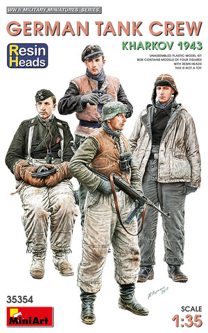 Mini Art - 35354 - GERMAN TANK CREW. KHARKOV 1943 - 1:35