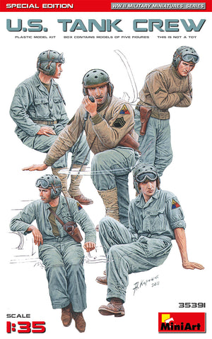 U.S. TANK CREW. SPECIAL EDITION - 1:35 - Mini Art - 35391