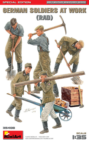 Mini Art - MT35408 - GERMAN SOLDIERS AT WORK - 1:35