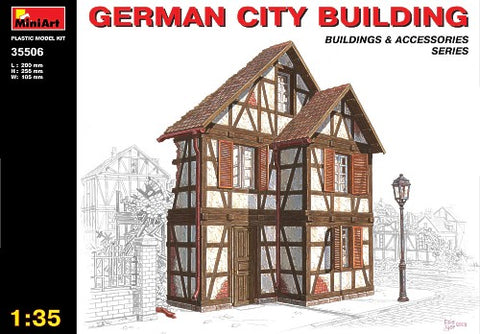 Ruined German city building - 1:35 - Mini Art - 35506