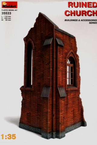 Mini Art - 35533 - Ruined Church - 1:35
