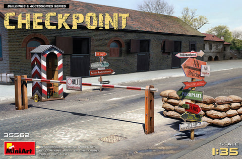 Mini Art - 35562 - German WWII CHECKPOINT - 1:35
