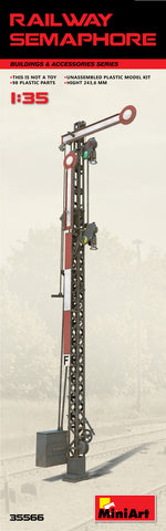 Mini Art - 35566 - Railway Signal/Semaphore - 1:35