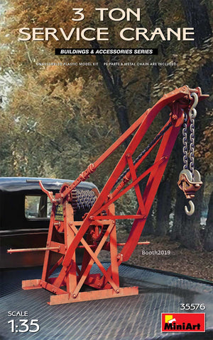 Mini Art - 35576 - 3 Ton Service Crane - 1:35