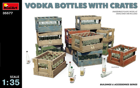 Mini Art - 35577 - Vodka and Schnapps bottles - 1:35
