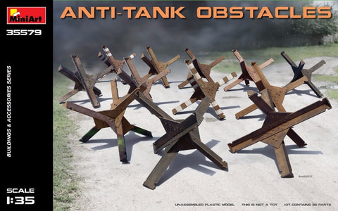 Anti-tank Obstacles - 1:35 - Mini Art - 35579 - @