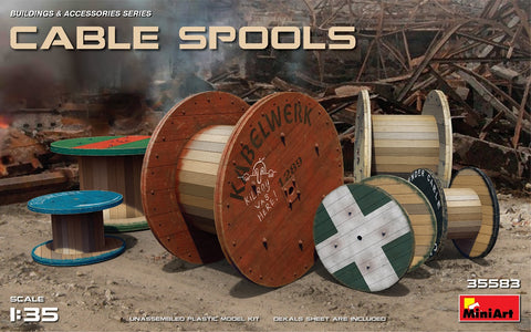 Mini Art - 35583 - Cable Spools - 1:35