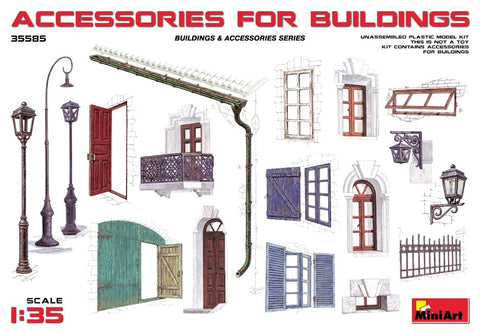 Accessories for Buildings - 1:35 - Mini Art - 35585