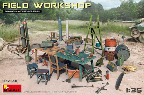 FIELD WORKSHOP - 1:35 - Mini Art - 35591 - @
