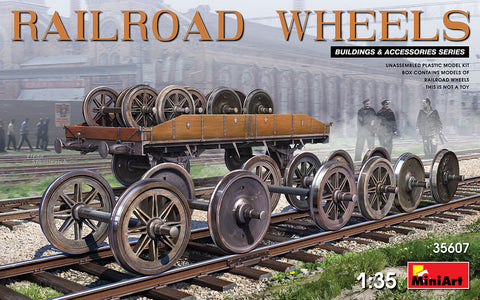 Mini Art - 35607 - Railroad Wheels - 1:35