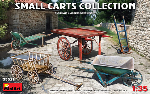 SMALL CARTS COLLECTION - 1:35 - Mini Art - 35621 - @
