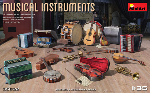 Mini Art - 35622 - MUSICAL INSTRUMENTS - 1:35