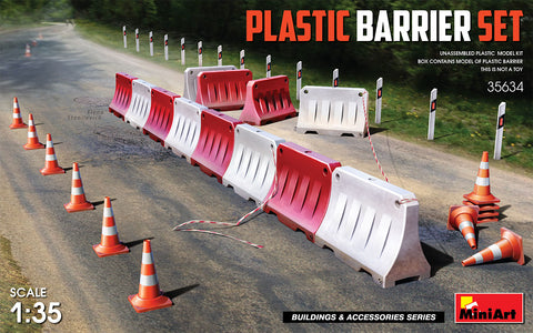 Mini Art - 35634 - PLASTIC BARRIER SET - 1:35