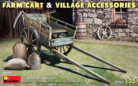 Mini Art - MT35657 - FARM CART & VILLAGE ACCESSORIES - 1:35