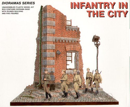 Mini Art - 36014 - Soviet Infantry in the City Diorama (WWII) - 1:35