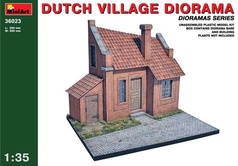 Mini Art - 36023 - Dutch Village Diorama - 1:35