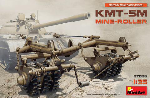 Mini Art - 37036 - Soviet KMT-5M MINE-ROLLER - 1:35