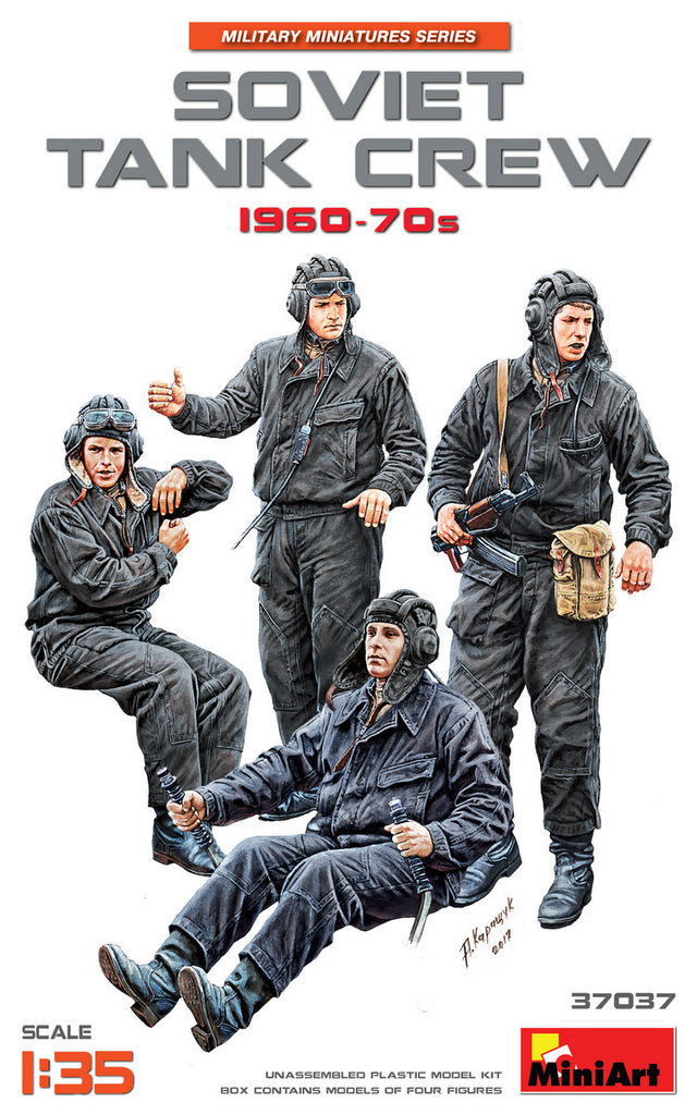 Soviet Tank Crew 1960-70's - Mini Art - 37037 - 1:35