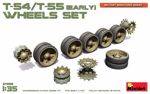 Mini Art - 37056 - Soviet T-54, T-55 Wheels Set - 1:35