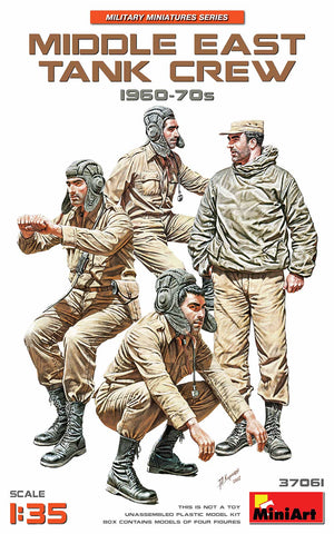 Mini Art - 37061 - Middle East Tank Crew 1960-70's - 1:35